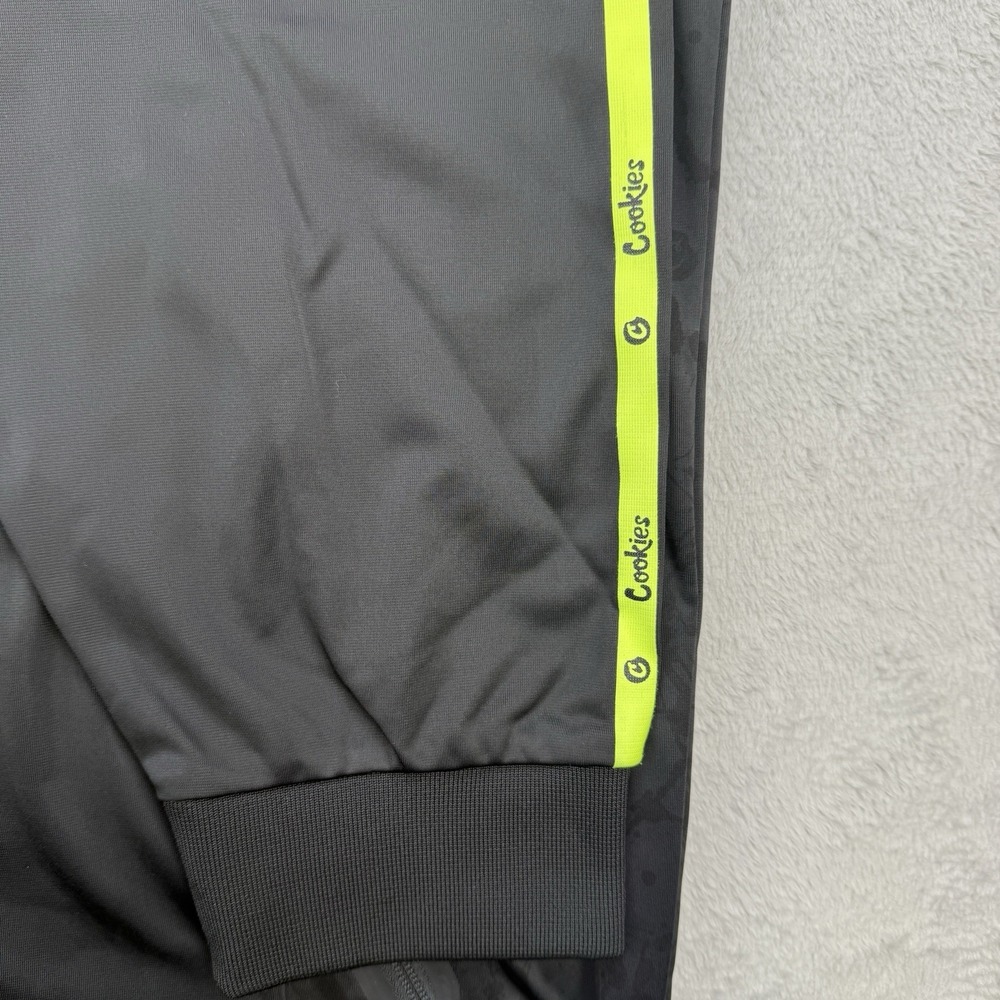 Cookies SF Jacket Mens 4XL Citadel Black Yellow Full Zip Streetwear Track - Picture 2 of 11